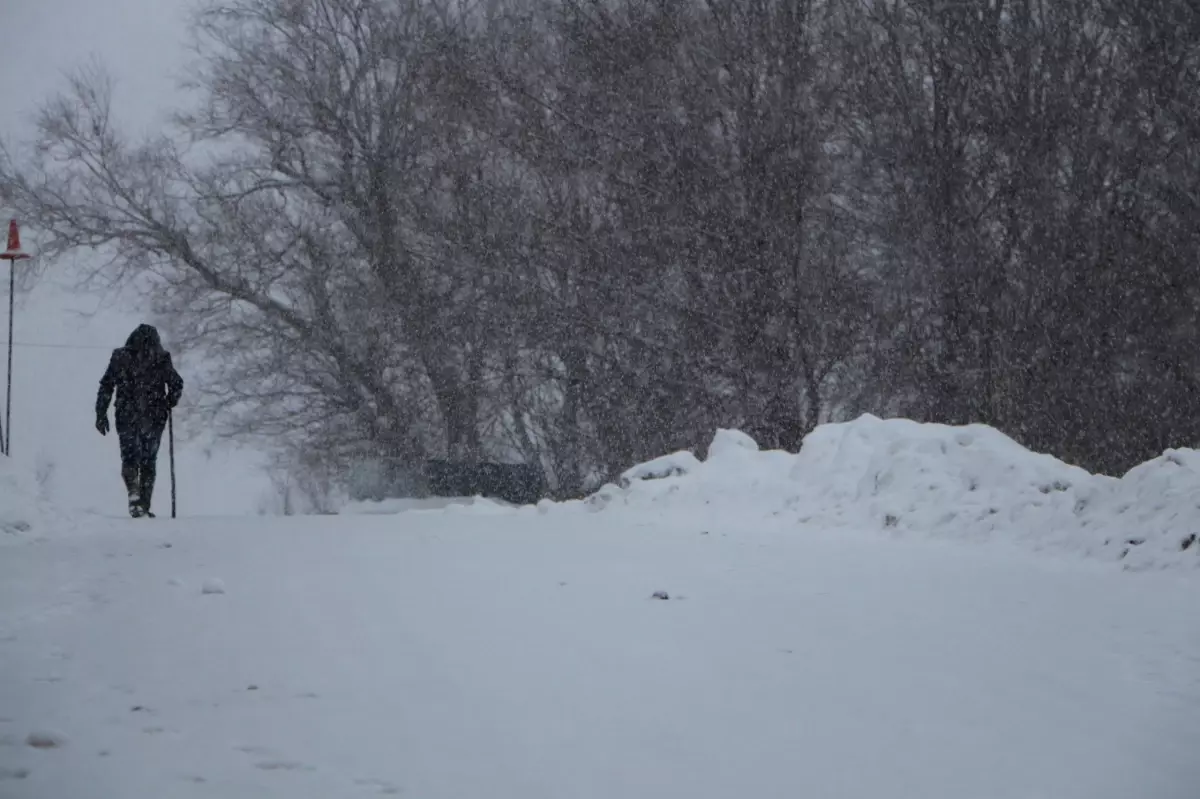 Bingöl'de kar yağışı etkili oldu