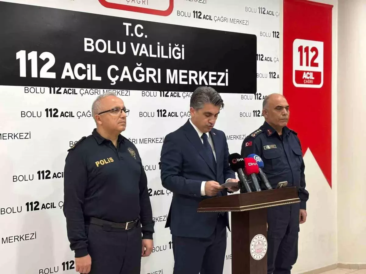 Bolu'da yılbaşında 2 bin 778 personel sahada