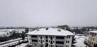 Bolu Dağı'nda kar yağışı sürüyor