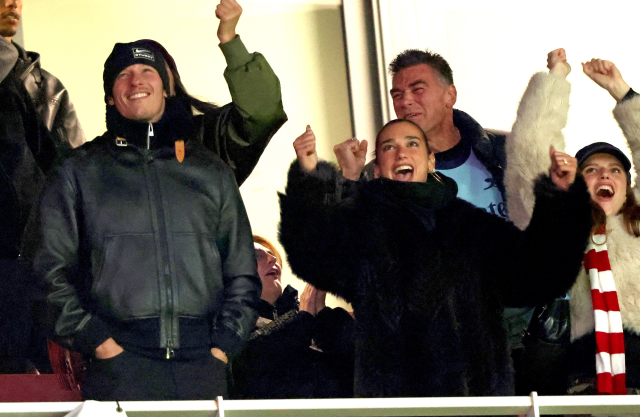 Dua Lipa made a splash at the match she attended