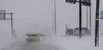 Erciyes'te yoğun kar ve tipi etkili oluyor