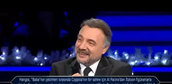 Hangisi, 'Baba'nın çekimleri sırasında Coppola'nın bir sahne için Al Pacino'dan İtalyan figüranlarla sohbet edip vals yapıp arabaya binip arabayı ...