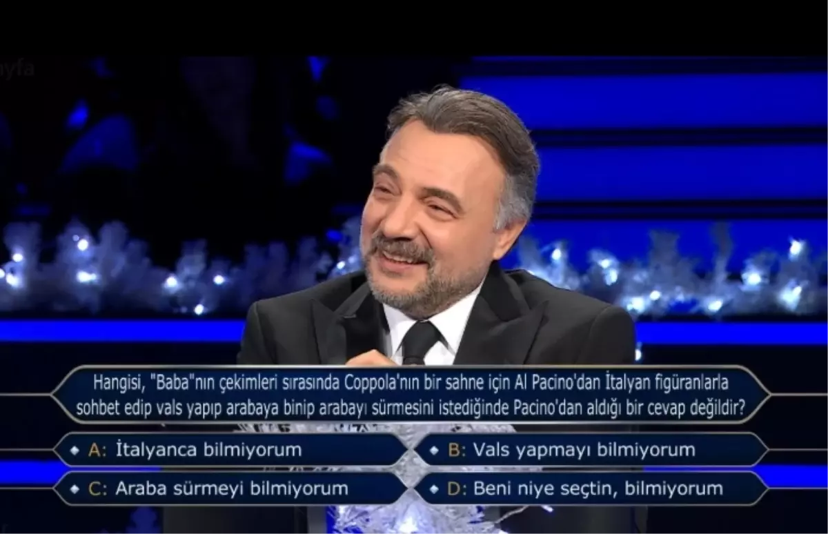 Hangisi, "Baba"nın çekimleri sırasında Coppola'nın bir sahne için Al Pacino'dan İtalyan figüranlarla sohbe...