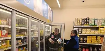 Havza'da zabıta ekipleri etiket ve hijyen denetimi yaptı