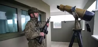 'Hudut kartalları' yılbaşında vatan nöbetinde