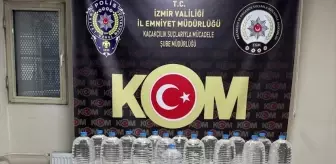 İzmir'de sahte içki operasyonunda 5 şüpheli tutuklandı
