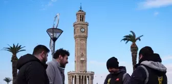 İzmir'de yılbaşı tedbirleri kapsamında dron destekli asayiş uygulaması başlatıldı