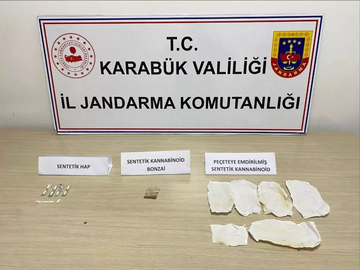 Karabük'te uyuşturucu operasyonu: 2 gözaltı
