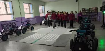 Kütahya'da çocuklara trafik eğitimi verildi