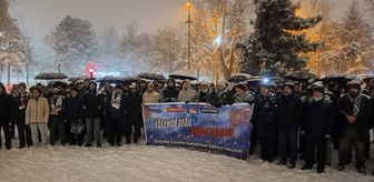 Malatya'da Gazze'ye destek yürüyüşü yapıldı
