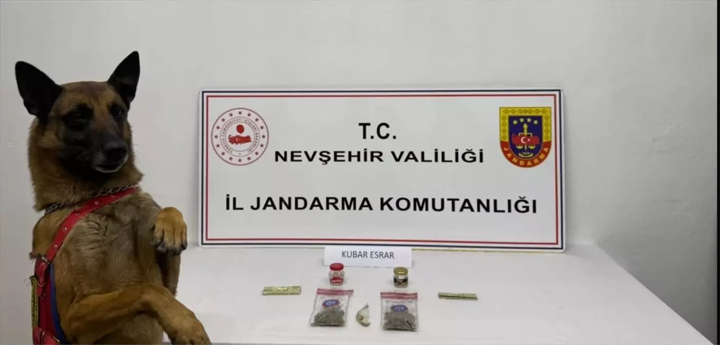 Nevşehir'de uyuşturucu operasyonunda 2 zanlı yakalandı