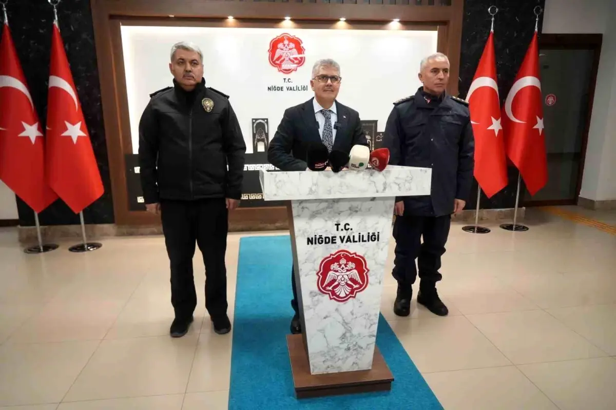Niğde'de yılbaşı için kapsamlı asayiş tedbirleri