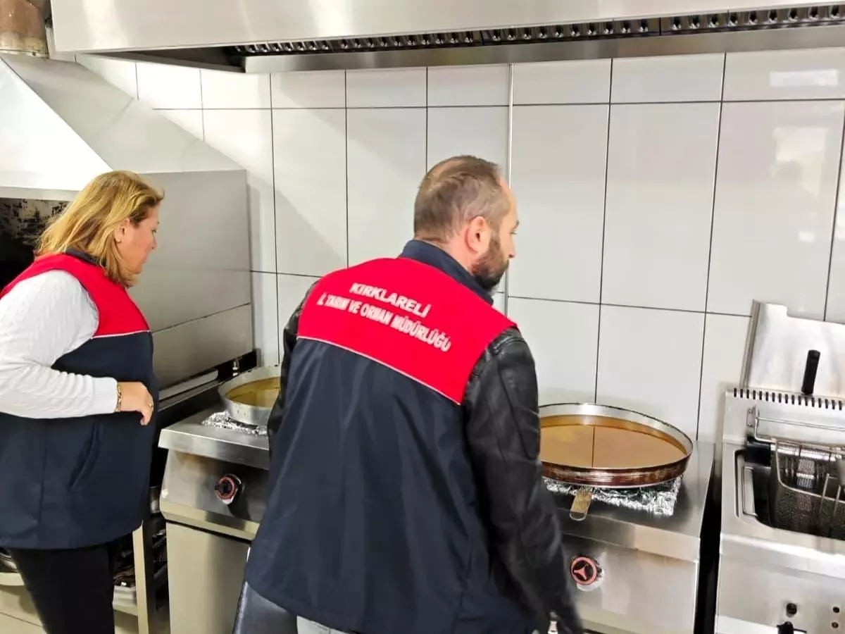 Vize'de kuru yemiş, pastane ve içkili mekanlara yılbaşı denetimi