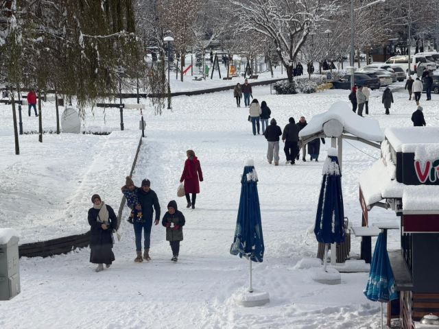 İstanbul'da lapa lapa kar yağıyor! 17 ilde okullar tatil edildi