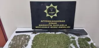Afyonkarahisar'da uyuşturucu operasyonunda yakalanan 2 şüpheli tutuklandı