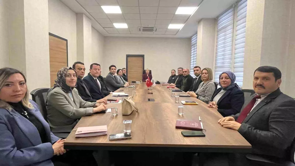 Altıntaş'ta İlçe İdare Şube Başkanları Toplantısı yapıldı