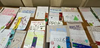 Aydınlı öğrencilerden Hatay'daki depremzede akranlarına yeni yıl mesajı