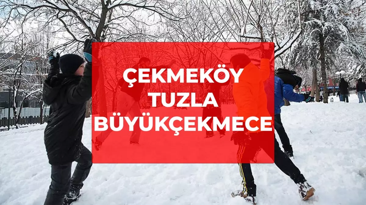 Çekmeköy, Tuzla, Büyükçekmece okullar tatil mi? 2 Ocak 2026 Son Dakika yarın okullar tatil mi?