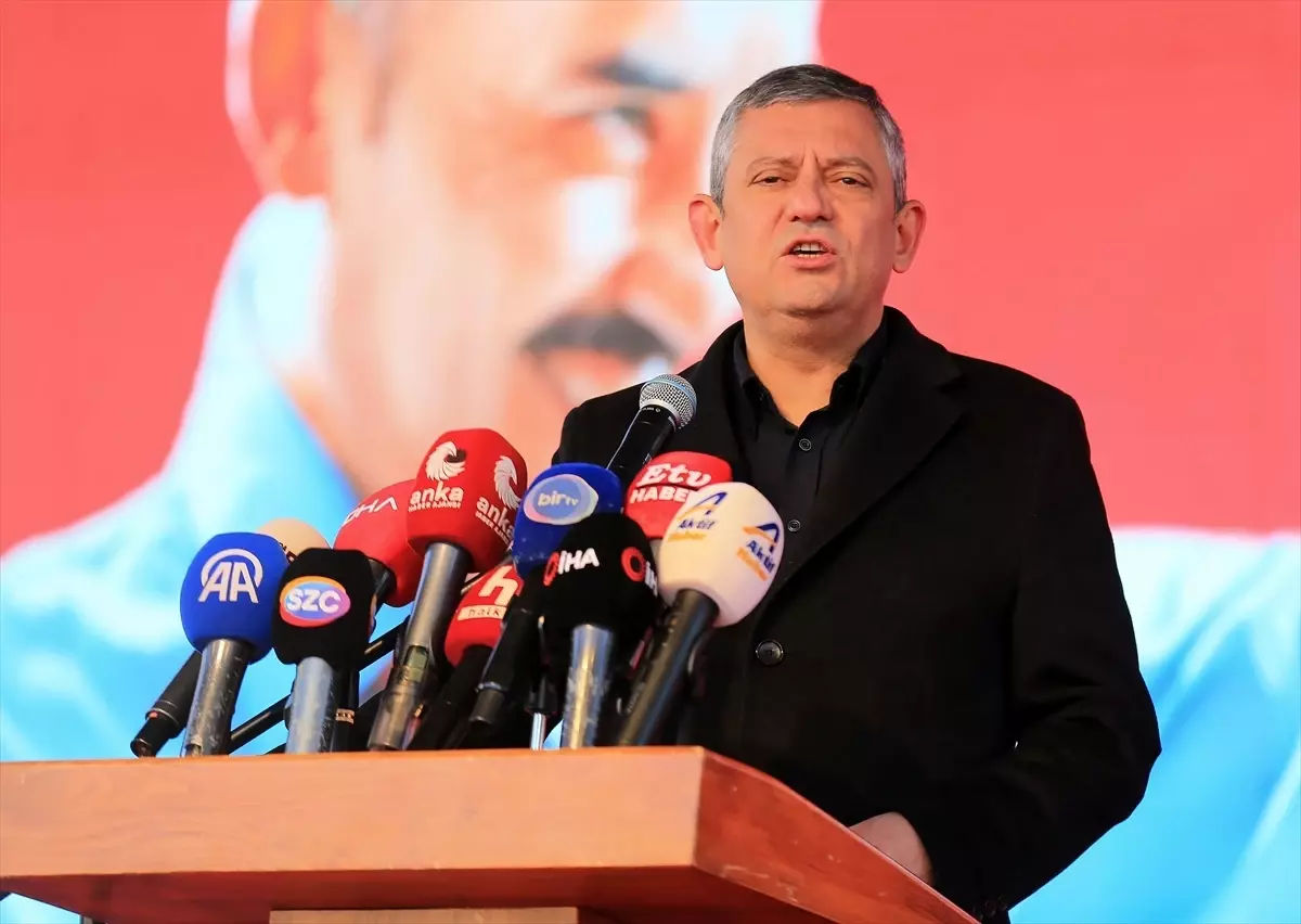 CHP Genel Başkanı Özel, Manisa'da toplu açılış töreninde konuştu Açıklaması