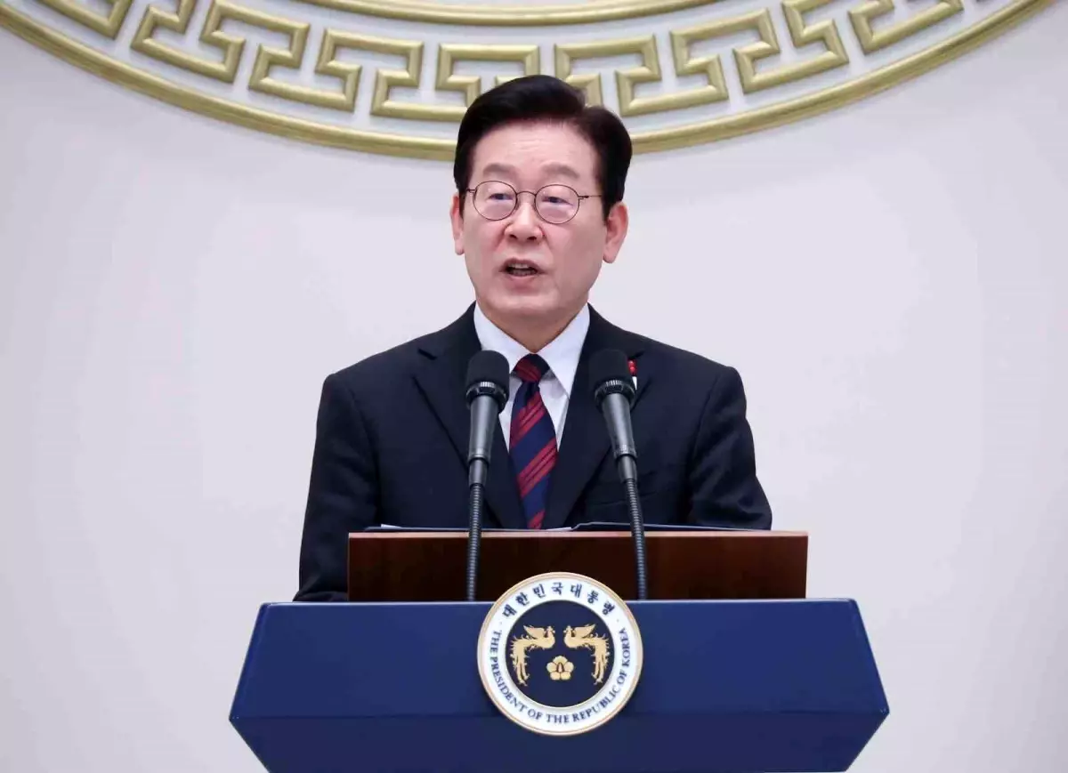 Güney Kore Devlet Başkanı Lee: "Çin Devlet Başkanı Xi'nin muhteşem bir lider olduğunu düşünüyorum"