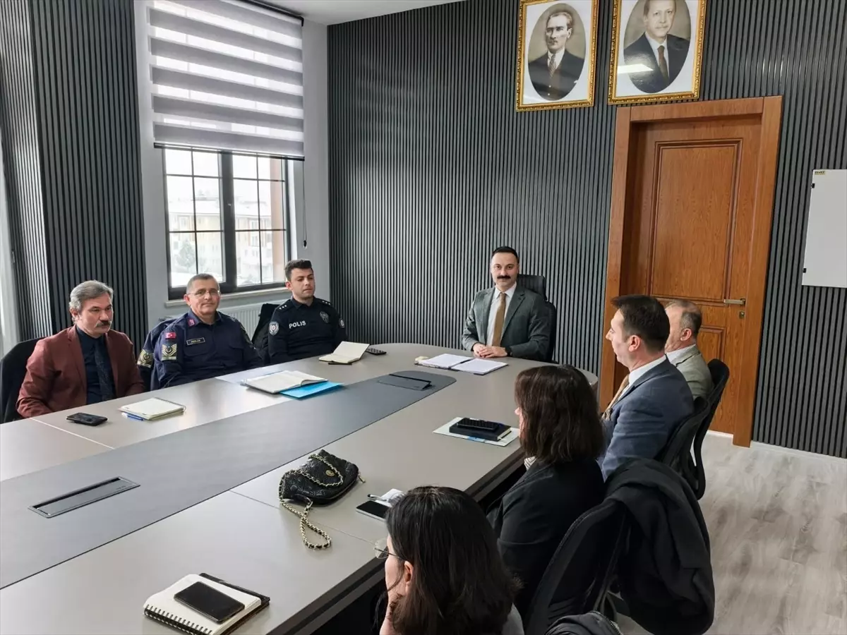 Havza'da İlçe İdare Şube Başkanları Toplantısı yapıldı