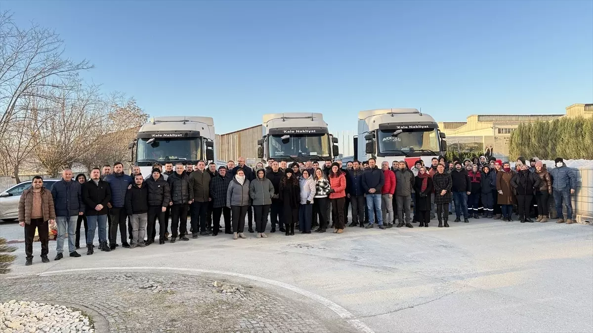 Kaleseramik'te 2026'nın ilk operasyon ve sevkiyatları başladı