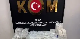 Konya'da kliniğe dönüştürülen evde sağlık hizmeti verdiği iddia edilen şüpheli yakalandı