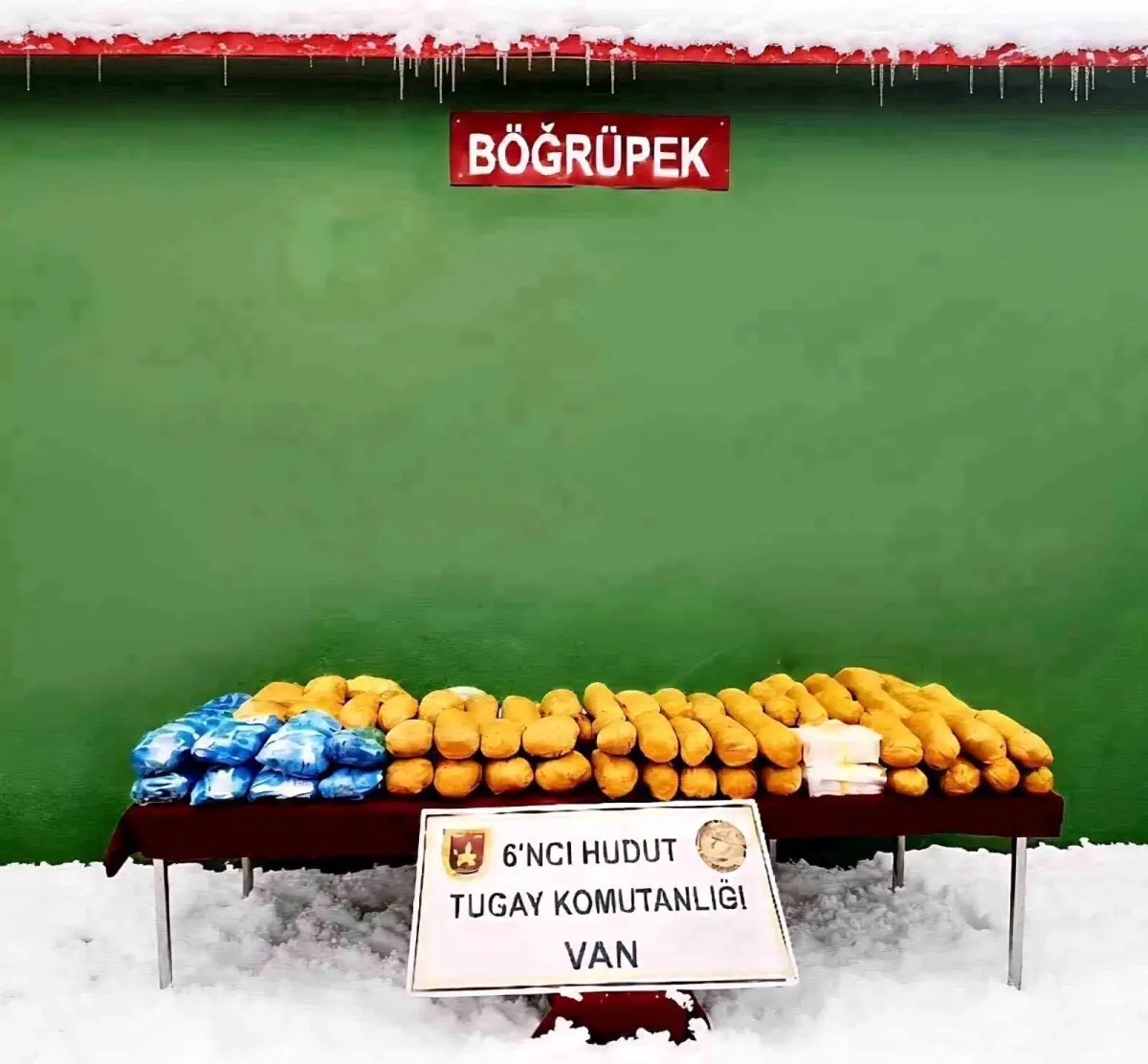 MSB, Van'da yürütülen operasyonlarda 50 kilogram 930 gram uyuşturucu madde ele geçirildiğini duyurdu