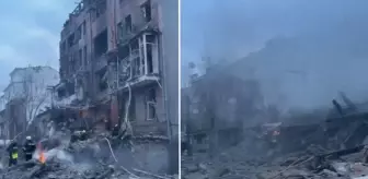 Rusya Harkov'a füzelerle saldırdı: Çok sayıda yaralı var