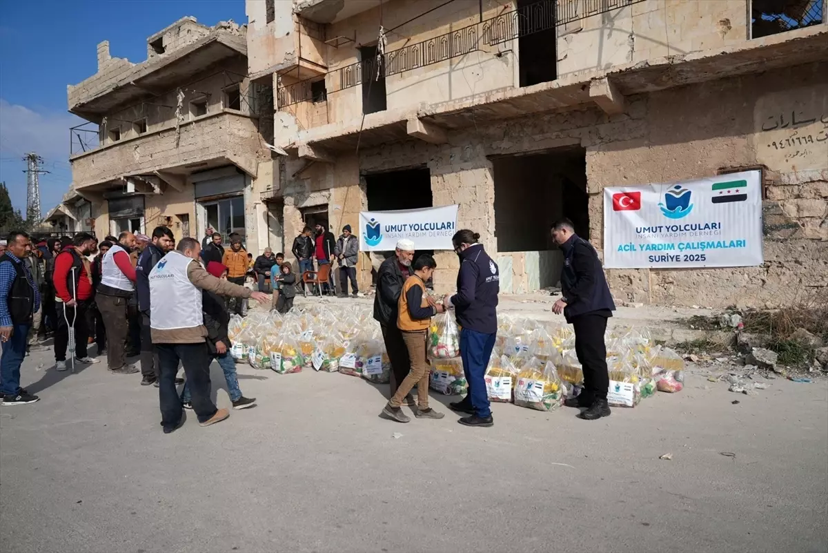 Umut Yolcuları İnsani Yardım Derneği, 2025'te binlerce ihtiyaç sahibine destek verdi
