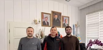 Yeşilay Samsun Şube Başkanı Güneş'ten Alaçam Belediyesine ziyaret