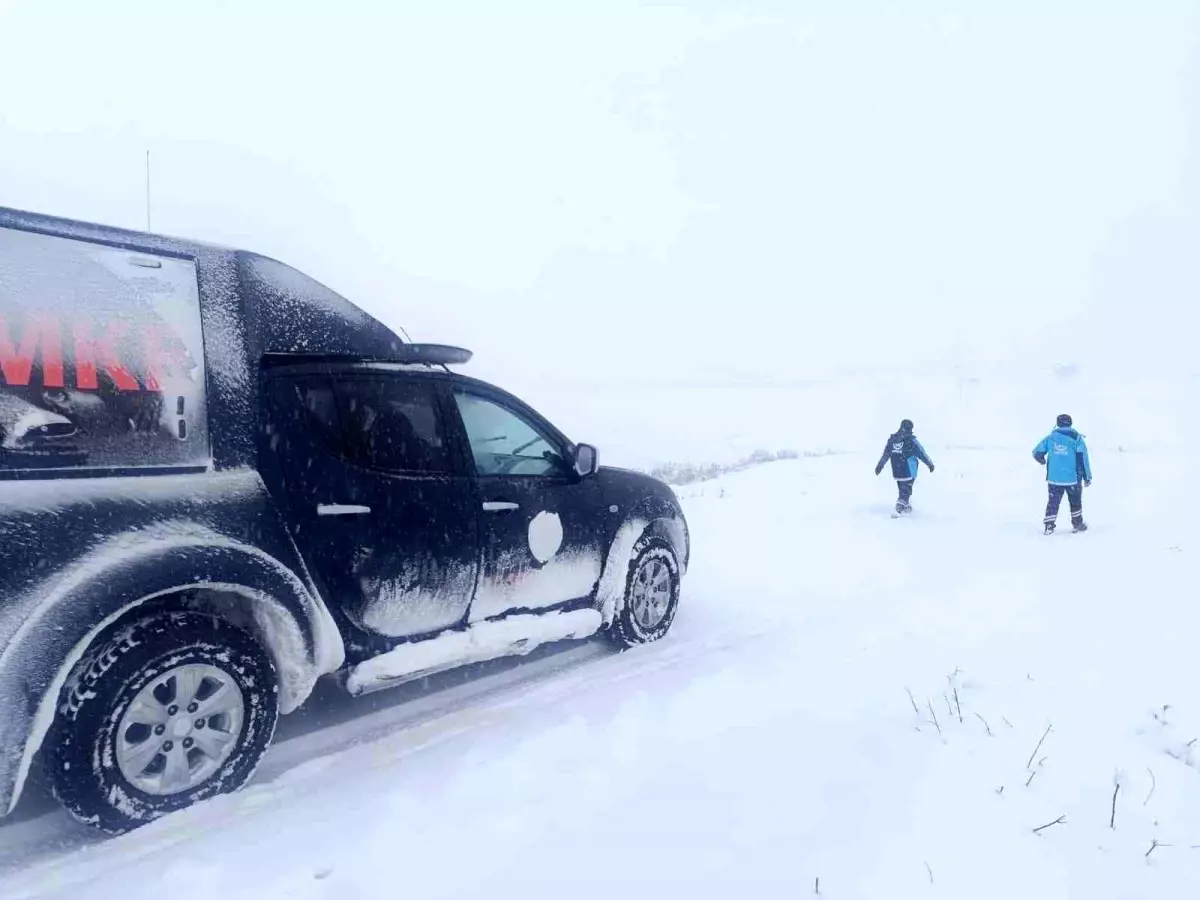 Batman'da UMKE'den zorlu kış şartlarında hayat kurtaran müdahale