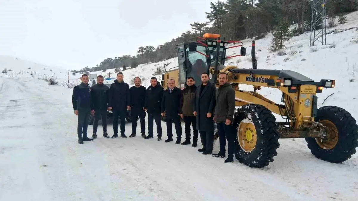 Bilecik'te karla mücadele çalışmaları yerinde incelendi
