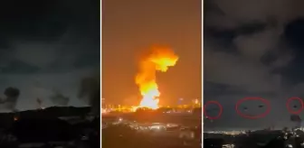 Çok sayıda patlamanın yaşandığı Venezuela'dan ilk görüntüler