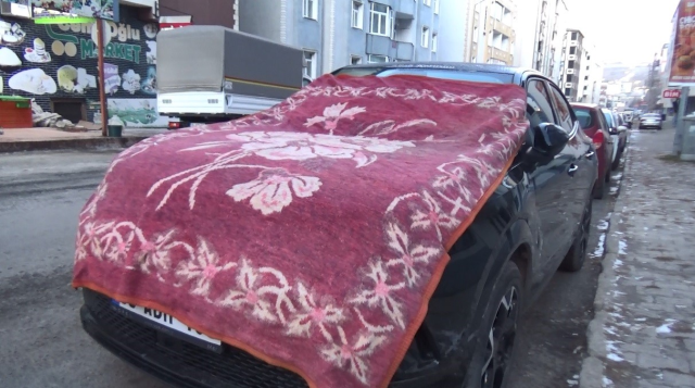 The Eastern Anatolia region has frozen! The thermometer showed minus 28