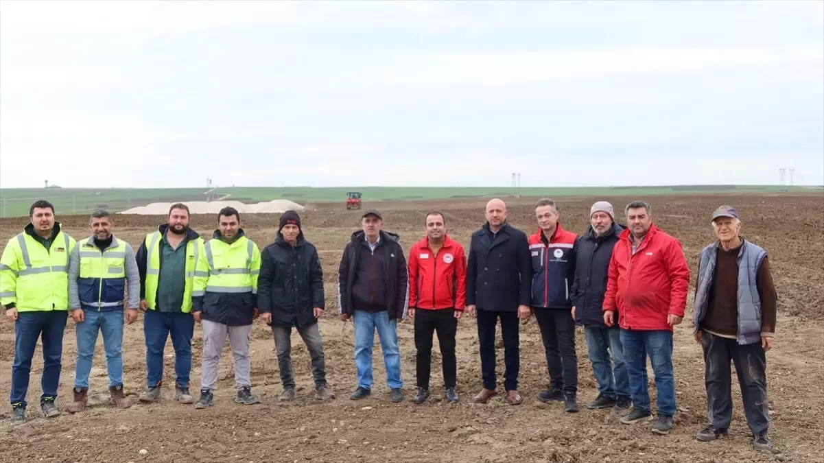 Edirne'de mera ıslah çalışmaları sürüyor