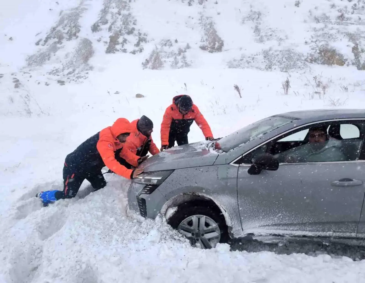 Kayseri'de mahsur kalan 117 kişi kurtarıldı