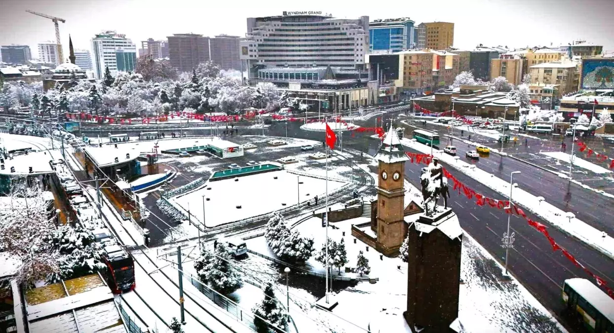 Kayseri'nin en soğuk yeri Tomarza oldu