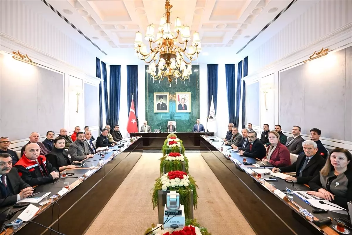 Kırklareli Afet ve Acil Durum Koordinasyon Kurulu Toplantısı yapıldı