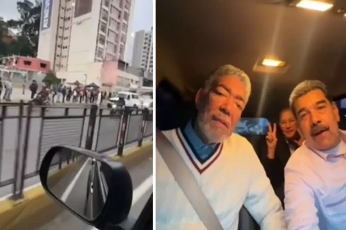 "Parti başlasın" demişti! Maduro'nun aracıyla dolaştığı görüntüler yeniden gündem oldu