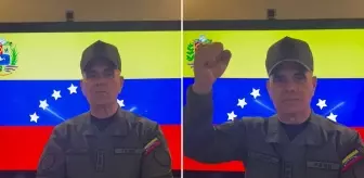 Saldırıların ardından Venezuela Savunma Bakanı sığınaktan açıklama yaptı