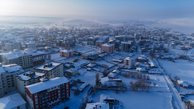 Rivaling Siberia! It became Turkey's coldest province at minus 39.7 degrees