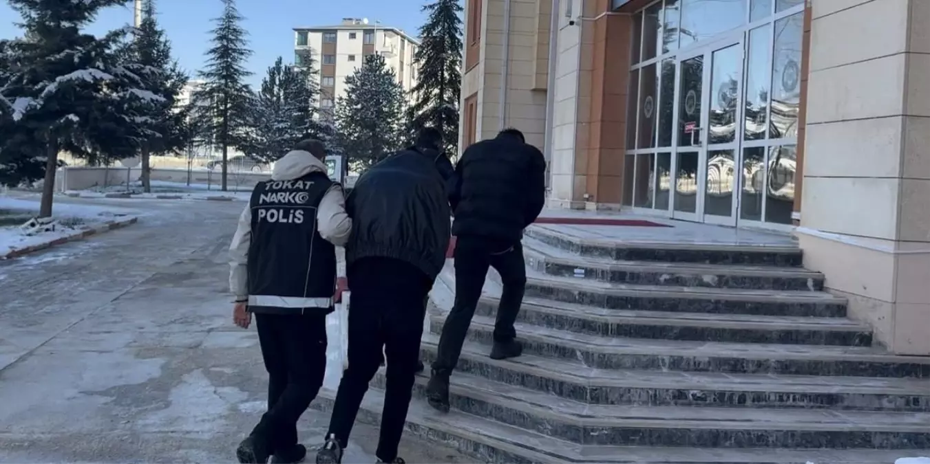 Tokat'ta 107 gram kokain ele geçirildi