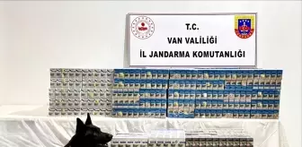 Van'da 8 bin 200 paket gümrük kaçağı sigara ele geçirildi