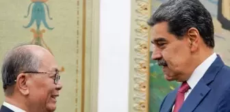 Venezuela Devlet Başkanı Maduro, son görüşmesini Çin heyeti ile yaptı