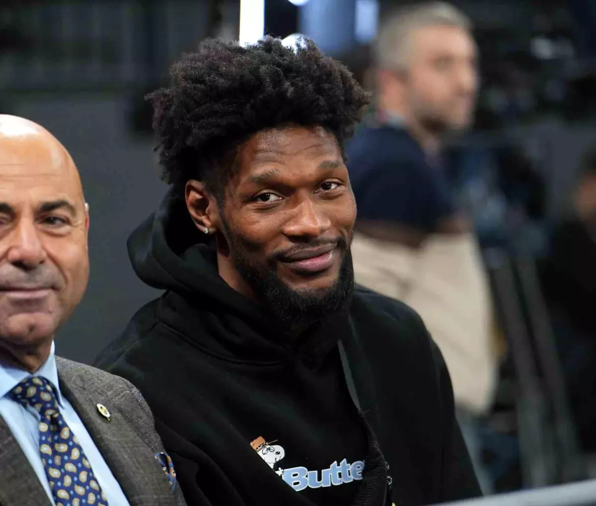 Chris Silva, Beşiktaş-Fenerbahçe maçını takip etti