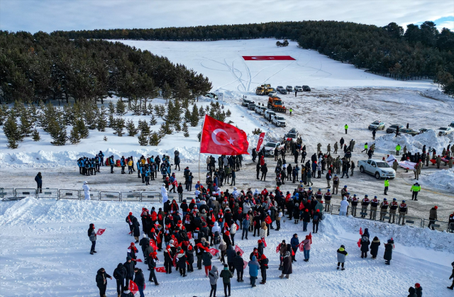 They walked for the martyrs of Sarıkamış at minus 22 degrees