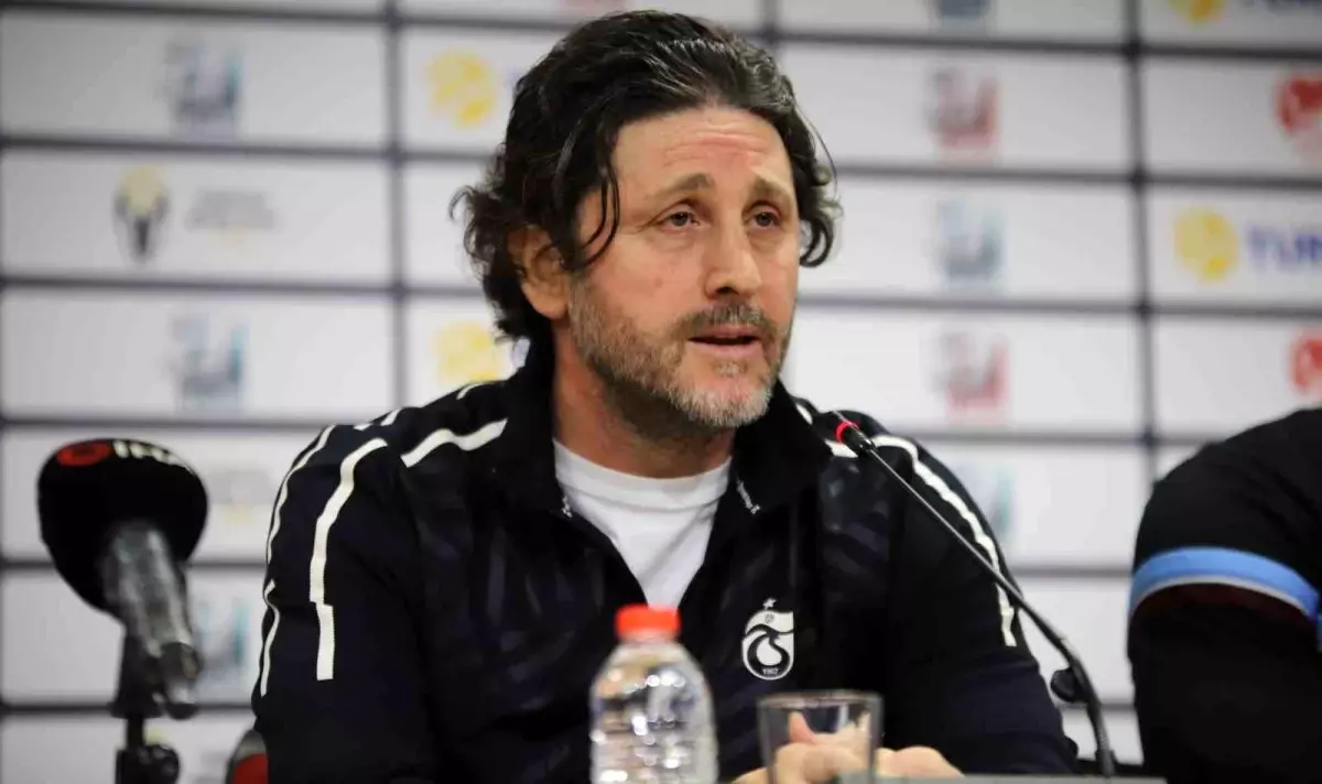 Fatih Tekke: 'Kiminle oynarsak oynayalım amacımız Trabzonspor olarak kazanmak'