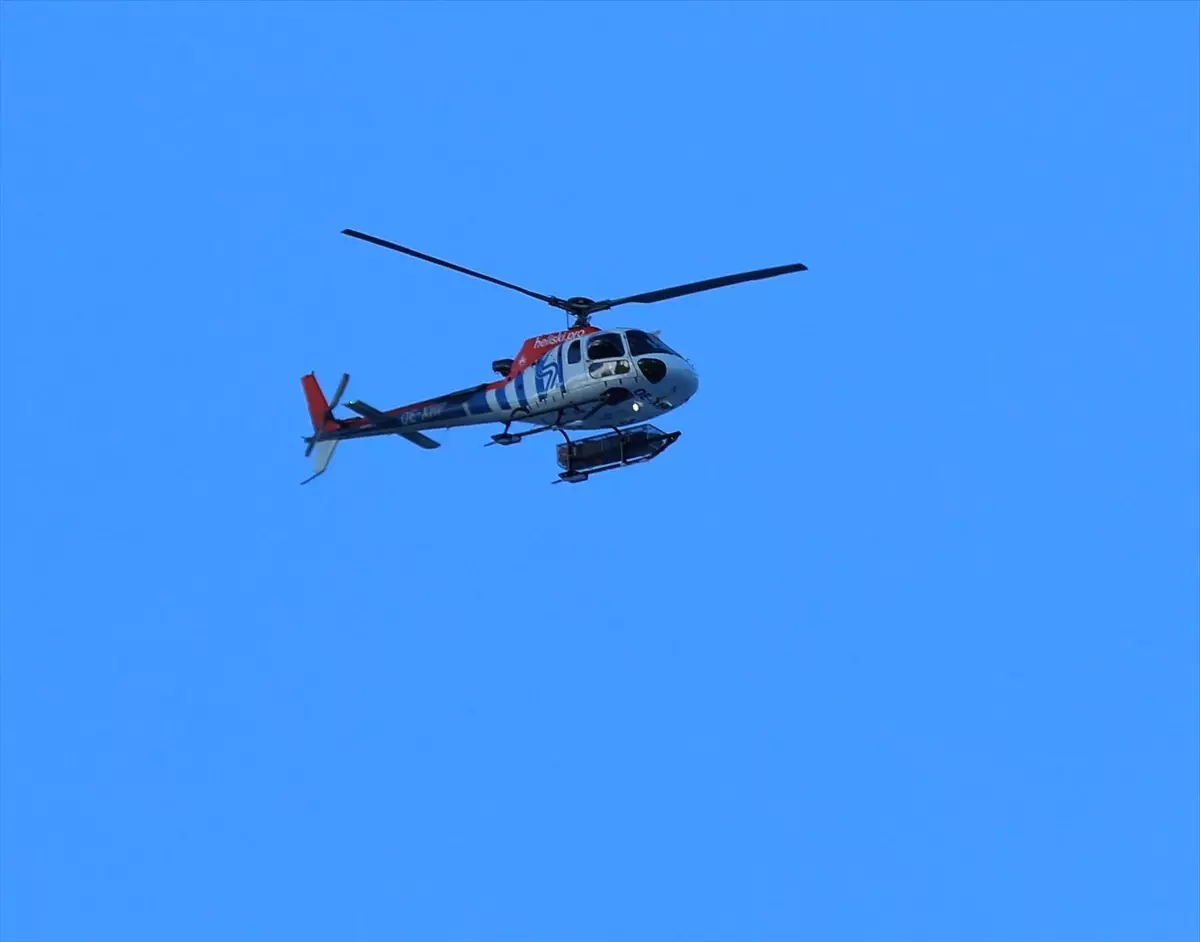 Kaçkar Dağları'nda 'heliski' heyecanı başladı
