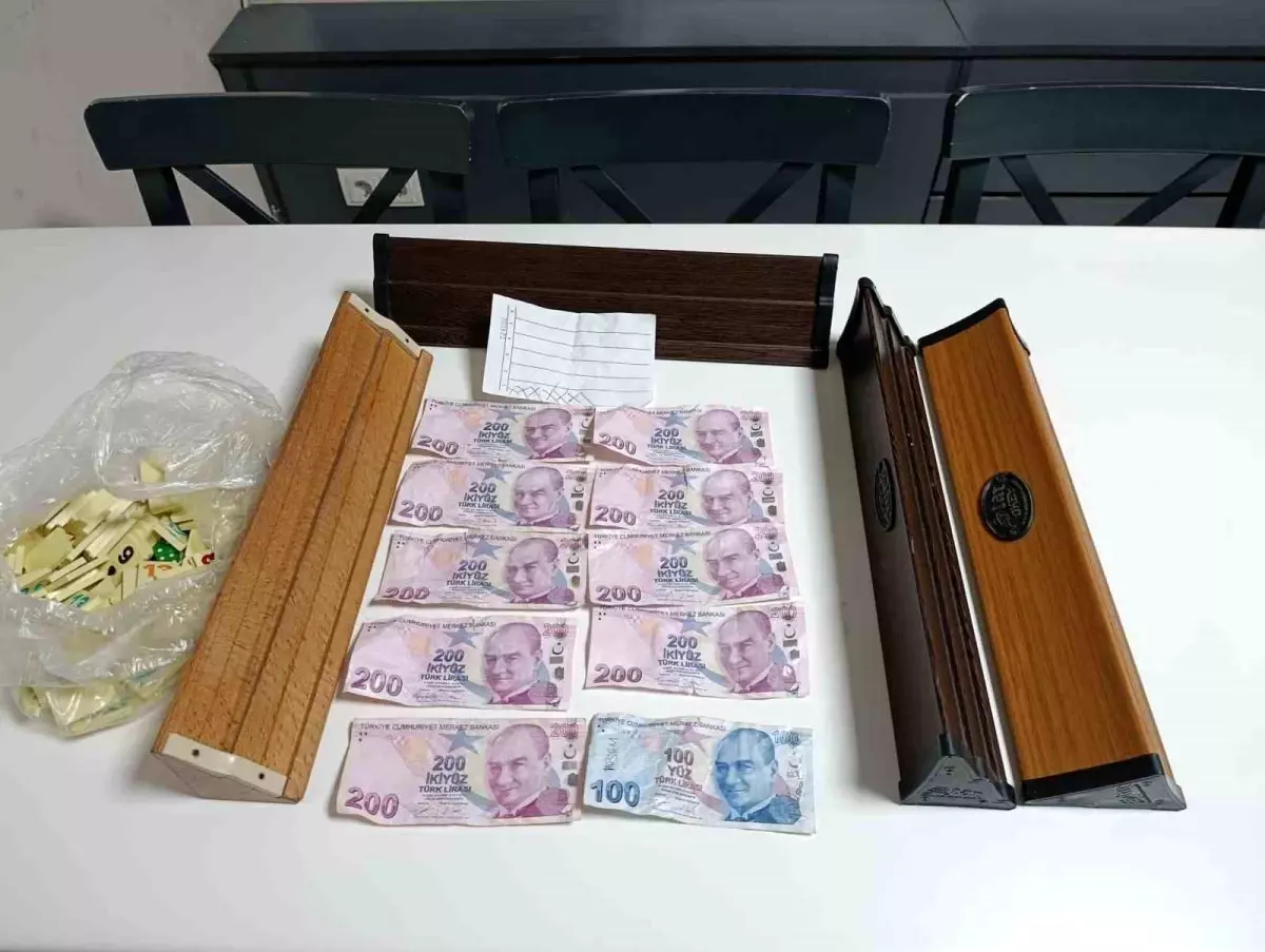 Kıraathaneye kumar denetimi: 3 kişiye para cezası